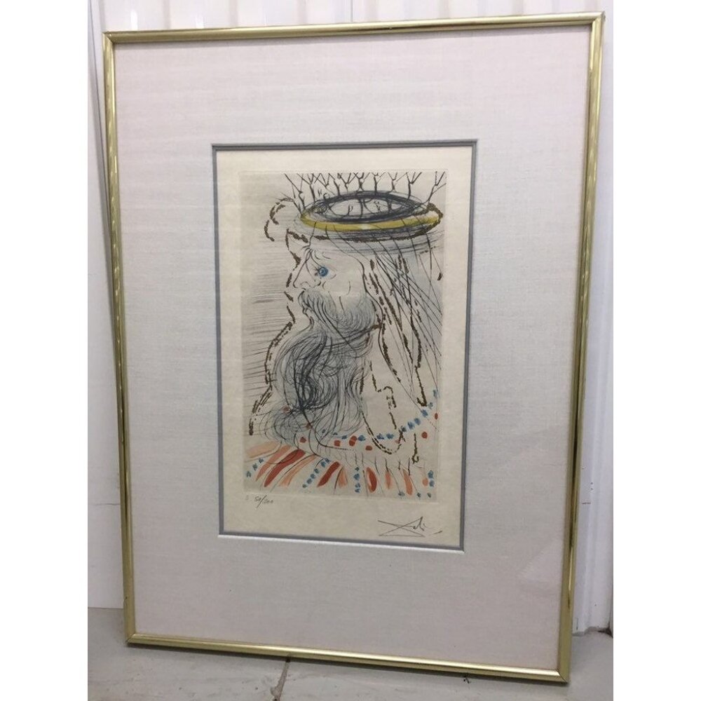 Salvador Dali 1971 “King Solomon” Song of Songs of Solomon Suite COA B. Ewell